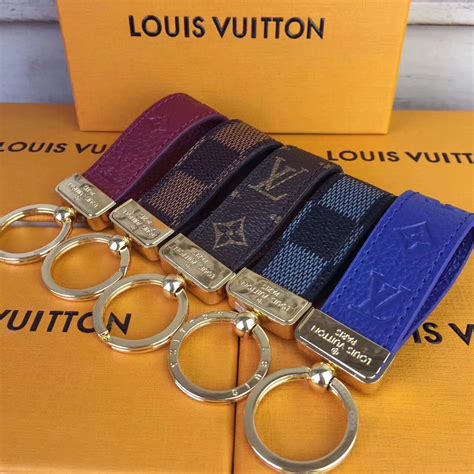 louis vuitton key cles fake|authentic Louis Vuitton keychain.